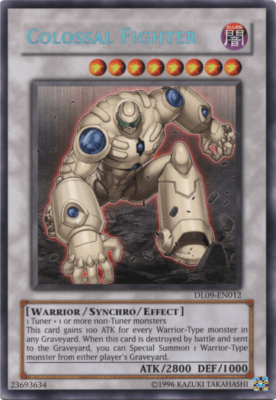 Colossal Fighter (Blue) [DL09-EN012] Rare - POKÉ JEUX
