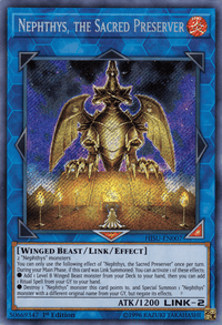 Nephthys, the Sacred Preserver [HISU-EN007] Secret Rare - POKÉ JEUX