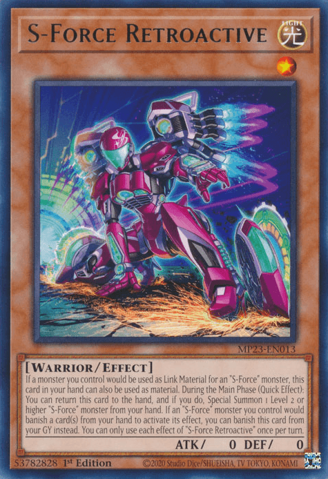 S-Force Retroactive [MP23-EN013] Rare - POKÉ JEUX