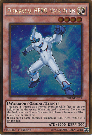 Elemental HERO Neos Alius [PGL2-EN029] Gold Rare - POKÉ JEUX