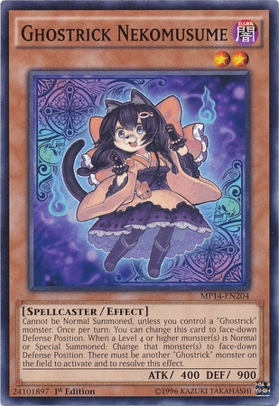 Ghostrick Nekomusume [MP14-EN204] Common - POKÉ JEUX