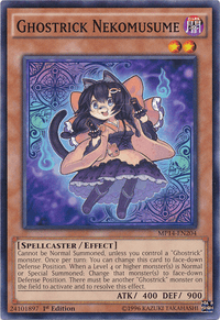 Ghostrick Nekomusume [MP14-EN204] Common - POKÉ JEUX