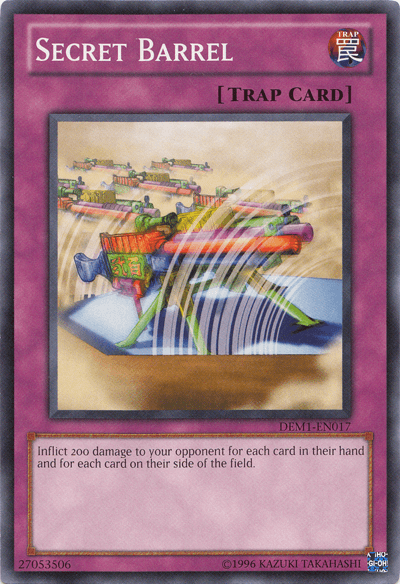 Secret Barrel [DEM1-EN017] Common - POKÉ JEUX