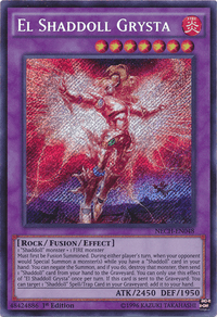 El Shaddoll Grysta [NECH-EN048] Secret Rare - POKÉ JEUX