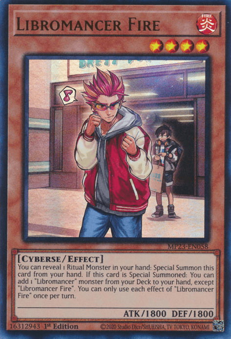 Libromancer Fire [MP23-EN058] Ultra Rare - POKÉ JEUX