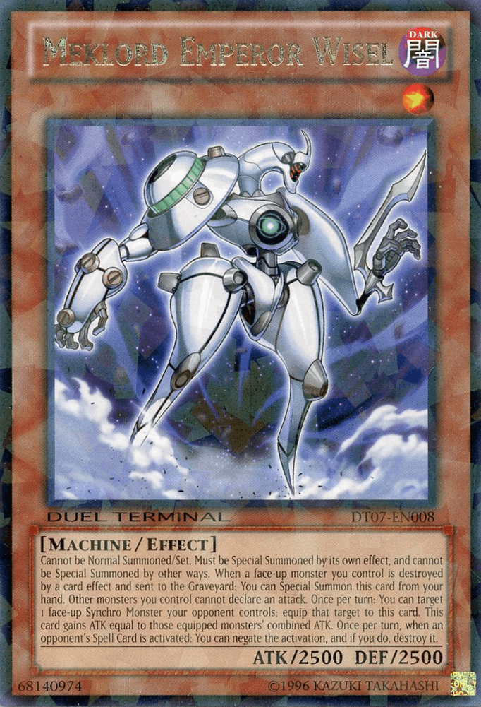 Meklord Emperor Wisel [DT07-EN008] Rare - POKÉ JEUX