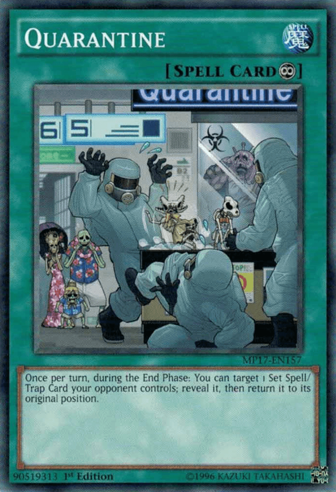 Quarantine [MP17-EN157] Common - POKÉ JEUX