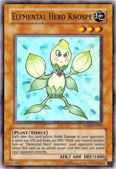 Elemental Hero Knospe [PP02-EN005] Super Rare - POKÉ JEUX