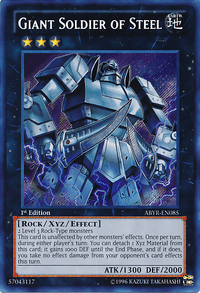 Giant Soldier of Steel [ABYR-EN085] Secret Rare - POKÉ JEUX