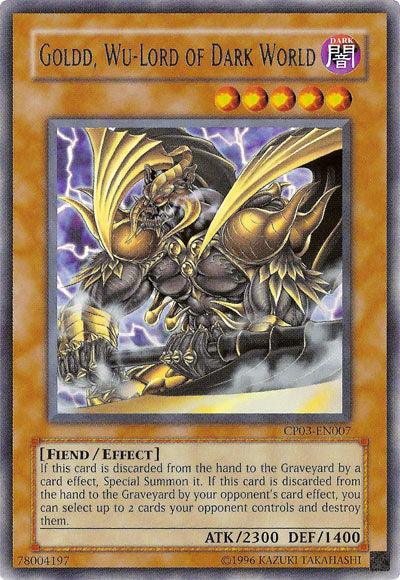 Goldd, Wu-Lord of Dark World [CP03-EN007] Rare - POKÉ JEUX