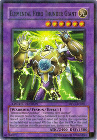 Elemental Hero Thunder Giant [MF01-EN001] Parallel Rare - POKÉ JEUX