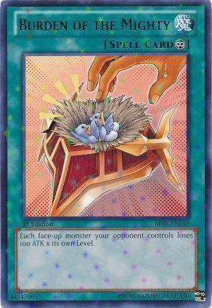 Burden of the Mighty [BP01-EN045] Starfoil Rare - POKÉ JEUX