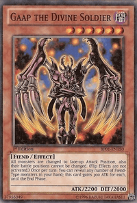 Gaap the Divine Soldier [BP01-EN150] Starfoil Rare - POKÉ JEUX