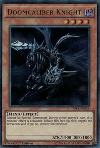 Doomcaliber Knight [DUSA-EN056] Ultra Rare - POKÉ JEUX