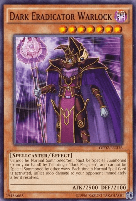 Dark Eradicator Warlock [OP02-EN016] Common - POKÉ JEUX