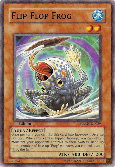 Flip Flop Frog [CRMS-EN029] Common - POKÉ JEUX