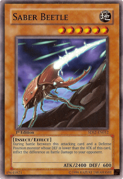 Saber Beetle [5DS2-EN012] Common - POKÉ JEUX