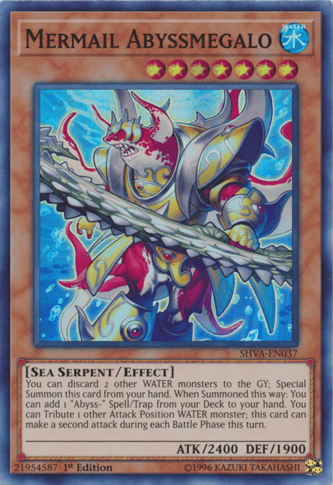 Mermail Abyssmegalo [SHVA-EN037] Super Rare - POKÉ JEUX