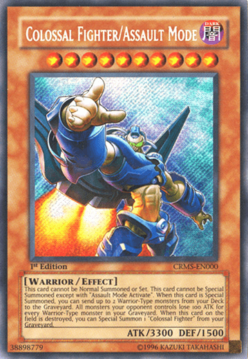 Colossal Fighter/Assault Mode [CRMS-EN000] Secret Rare - POKÉ JEUX