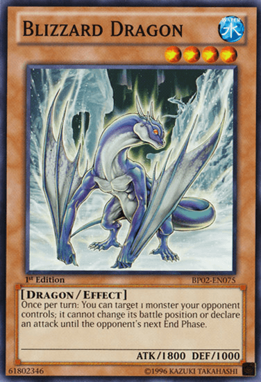 Blizzard Dragon [BP02-EN075] Mosaic Rare - POKÉ JEUX