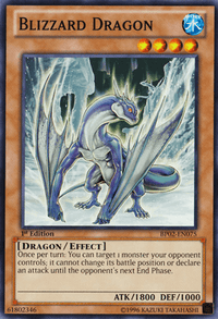 Blizzard Dragon [BP02-EN075] Common - POKÉ JEUX