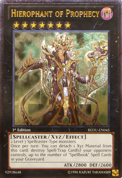 Hierophant of Prophecy [REDU-EN045] Ultimate Rare - POKÉ JEUX