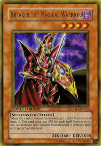 Breaker the Magical Warrior [GLD1-EN014] Gold Rare - POKÉ JEUX