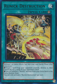 Runick Destruction [MP23-EN243] Ultra Rare - POKÉ JEUX