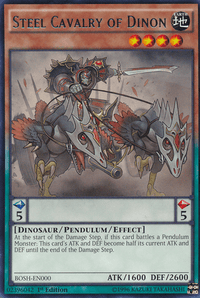 Steel Cavalry of Dinon [BOSH-EN000] Rare - POKÉ JEUX