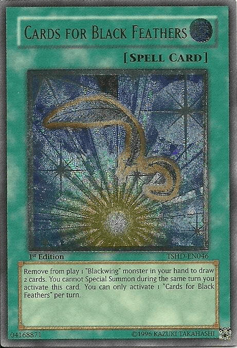 Cards for Black Feathers [TSHD-EN046] Ultimate Rare - POKÉ JEUX