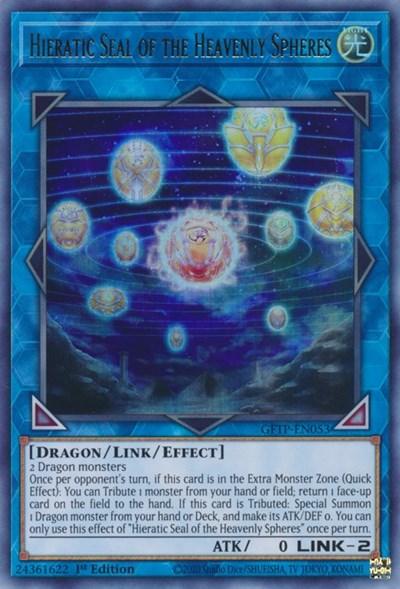 Hieratic Seal of the Heavenly Spheres [GFTP-EN053] Ultra Rare - POKÉ JEUX