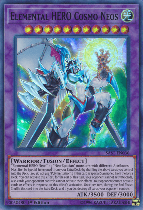 Elemental HERO Cosmo Neos [SAST-EN036] Super Rare - POKÉ JEUX