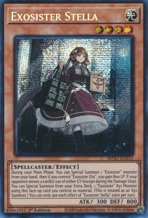 Exosister Stella [MP23-EN253] Prismatic Secret Rare - POKÉ JEUX