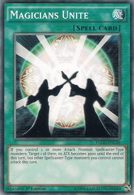 Magicians Unite [YGLD-ENC30] Common - POKÉ JEUX