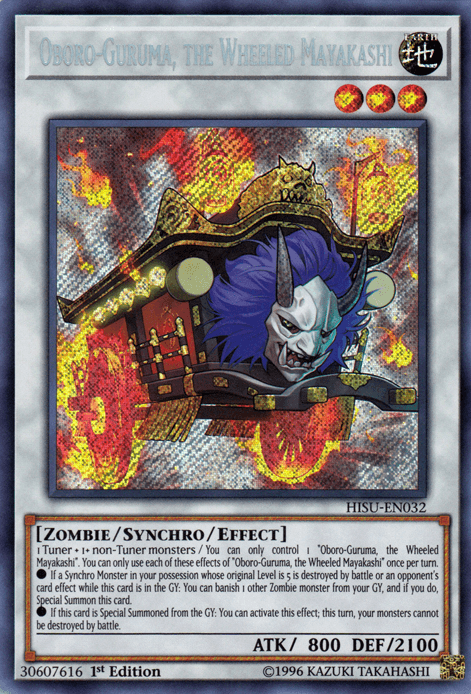 Oboro-Guruma, the Wheeled Mayakashi [HISU-EN032] Secret Rare - POKÉ JEUX