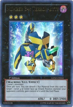 Number 34: Terror-Byte [GENF-EN041] Ultra Rare - POKÉ JEUX