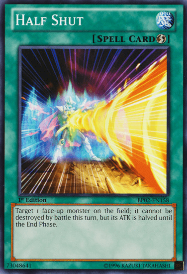 Half Shut [BP02-EN158] Common - POKÉ JEUX