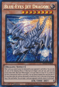 Blue-Eyes Jet Dragon [MP23-EN004] Prismatic Secret Rare - POKÉ JEUX