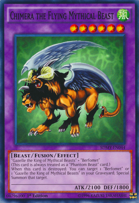 Chimera the Flying Mythical Beast [SDMY-EN044] Common - POKÉ JEUX
