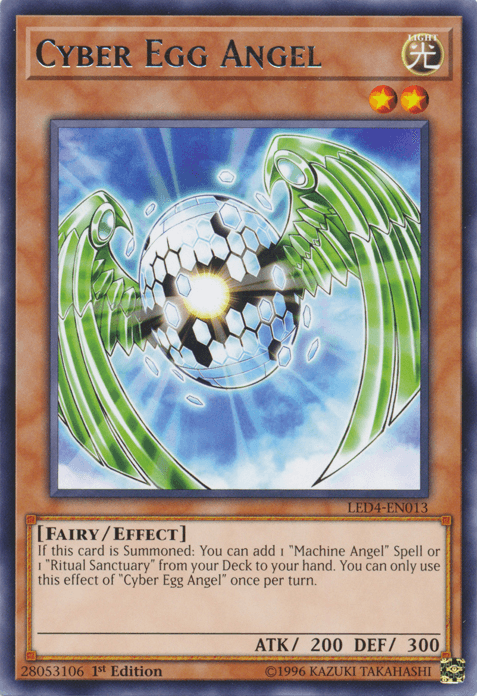 Cyber Egg Angel [LED4-EN013] Rare - POKÉ JEUX