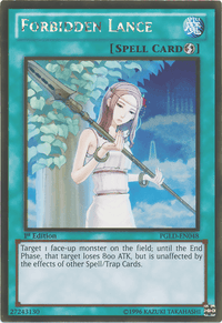 Forbidden Lance [PGLD-EN048] Gold Rare - POKÉ JEUX