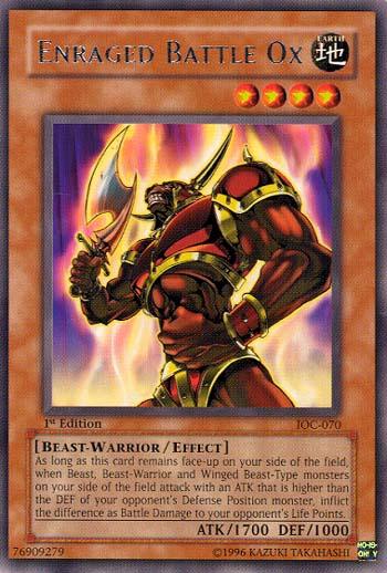 Enraged Battle Ox [IOC-070] Rare - POKÉ JEUX