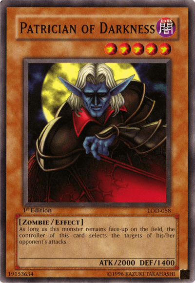 Patrician of Darkness [LOD-058] Common - POKÉ JEUX