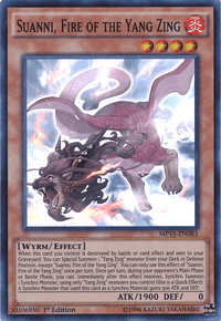Suanni, Fire of the Yang Zing [MP15-EN083] Super Rare - POKÉ JEUX