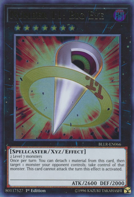 Number 11: Big Eye [BLLR-EN066] Ultra Rare - POKÉ JEUX