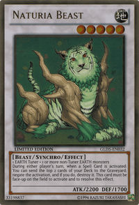 Naturia Beast [GLD5-EN032] Gold Rare - POKÉ JEUX