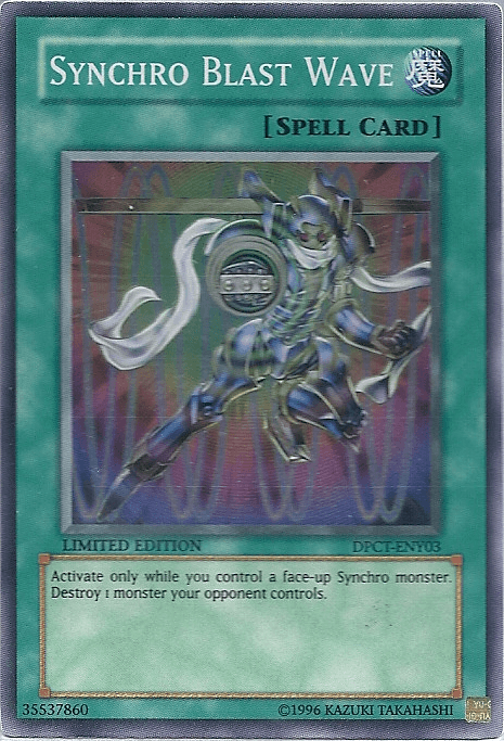 Synchro Blast Wave [DPCT-ENY03] Super Rare - POKÉ JEUX