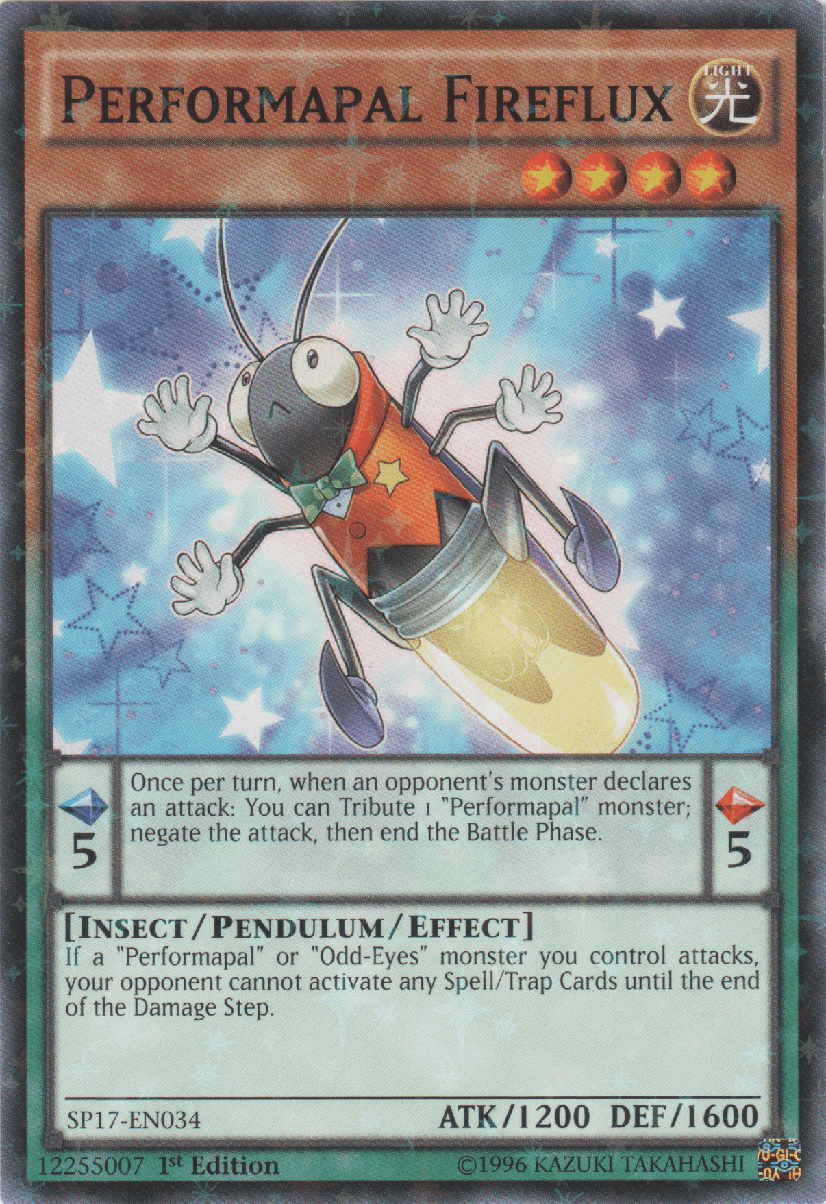 Performapal Fireflux [SP17-EN034] Starfoil Rare - POKÉ JEUX