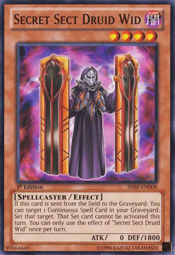 Secret Sect Druid Wid [SHSP-EN008] Common - POKÉ JEUX