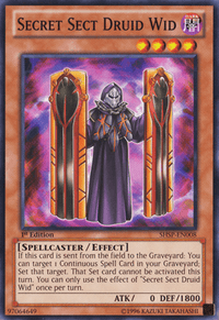 Secret Sect Druid Wid [SHSP-EN008] Common - POKÉ JEUX